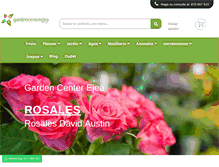 Tablet Screenshot of gardencenterejea.com